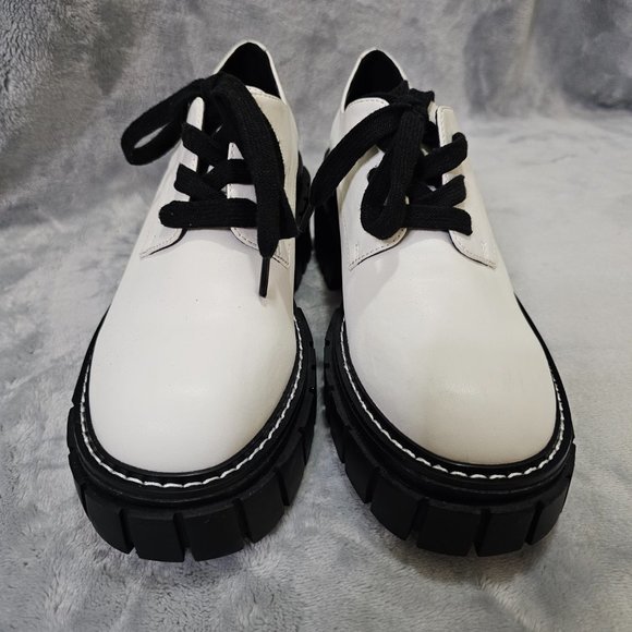 New Madden Girl Women's White Shoes Size 6M - Picture 4 of 5